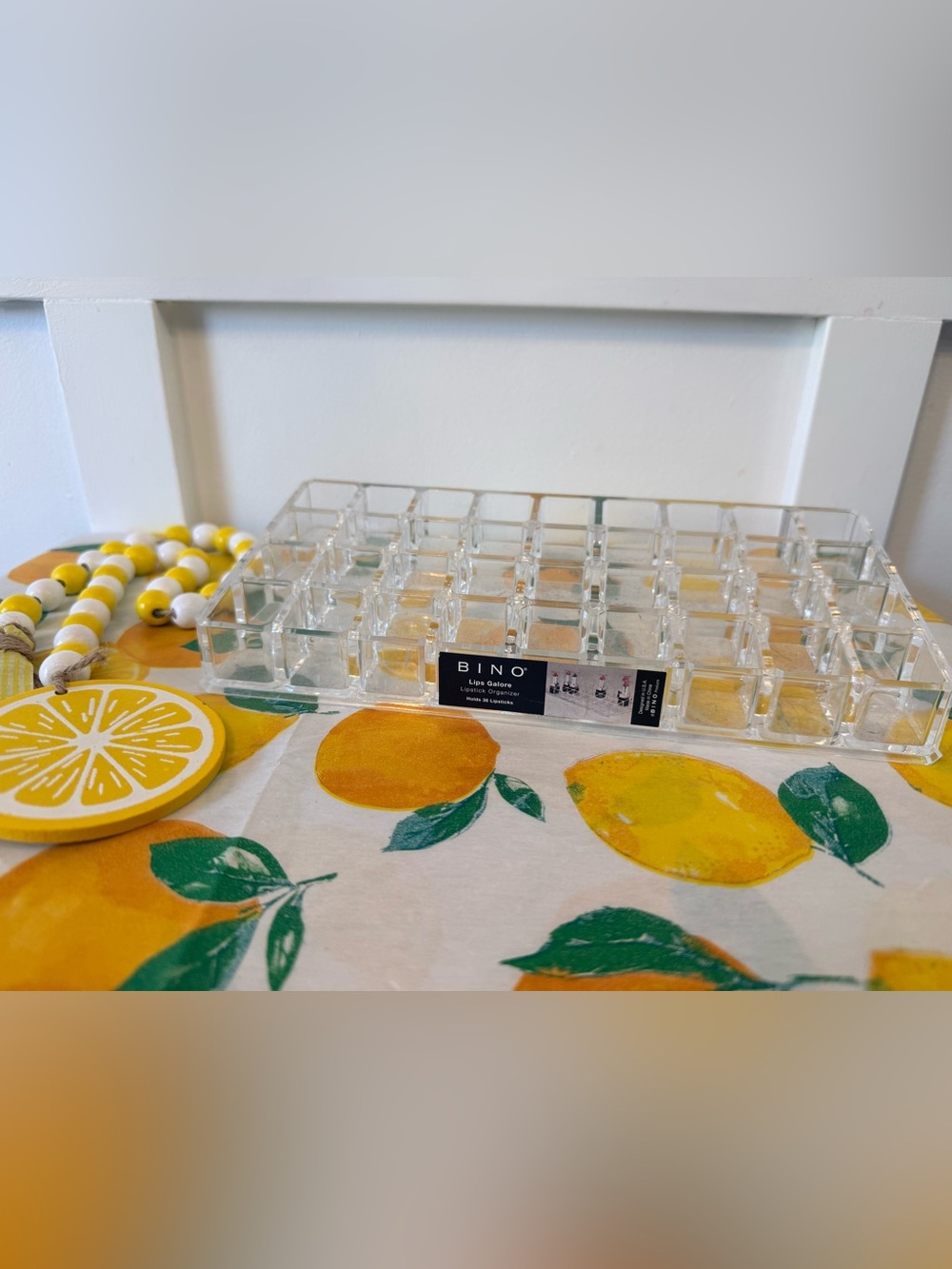 4/$25 • BINO Lips Galore Clear Lipstick Organizer
